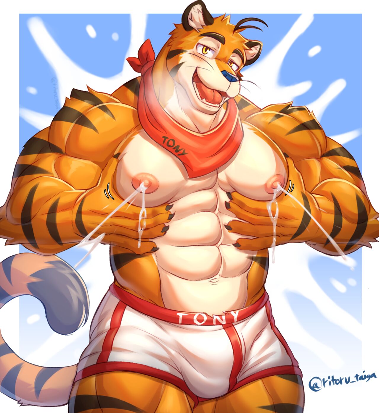 Tony Tiger Milk page 6 full