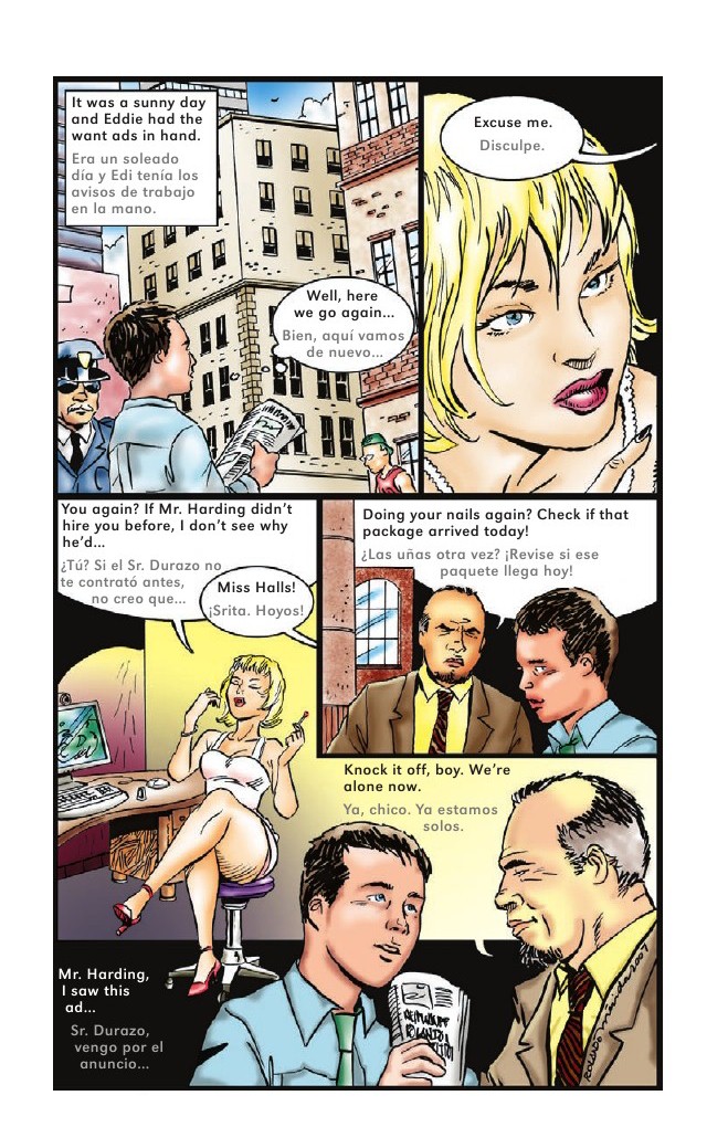 A Day At The Office ~ Un Día en la Officina page 2 full