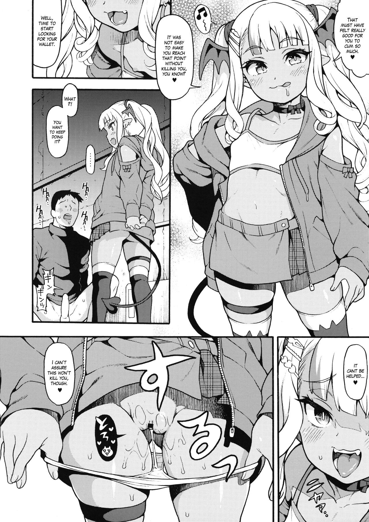 Yasashii? Mesugaki Succubus | A Kind Cheeky Succubus Brat page 6 full