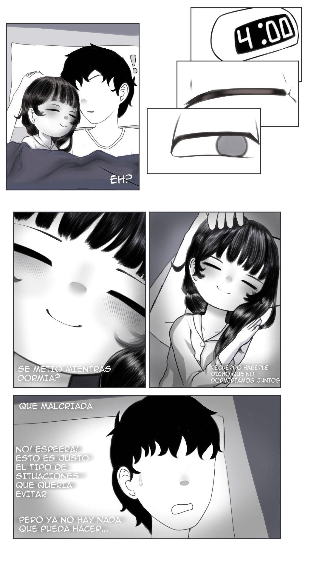 Estrechando Lazos - Jugando con su cuerpo mientras duerme page 10 full