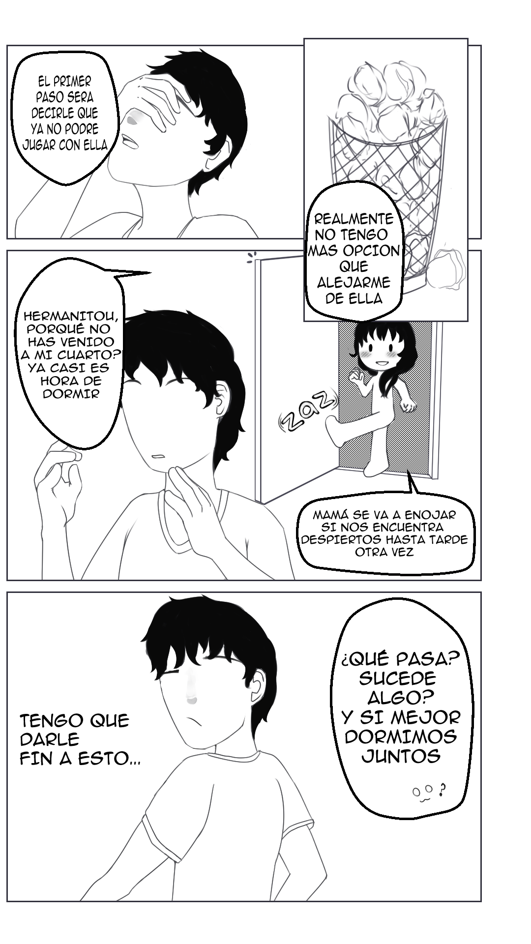 Estrechando Lazos - Jugando con su cuerpo mientras duerme page 6 full