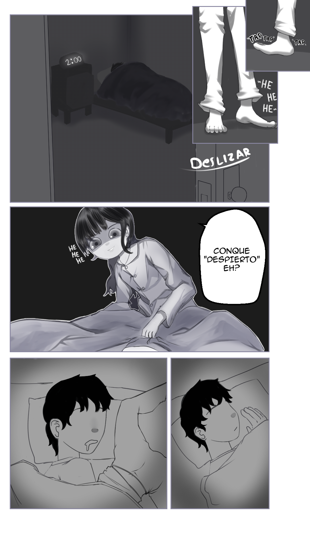 Estrechando Lazos - Jugando con su cuerpo mientras duerme page 8 full