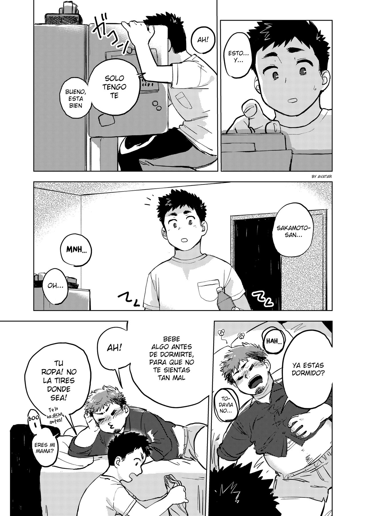 Nomarete Nanbo. page 8 full
