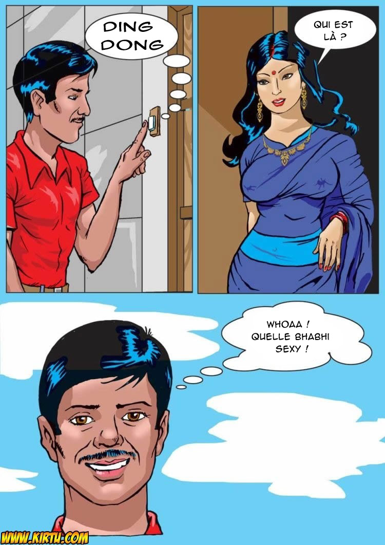 Savita Bhabhi 001 - Vendeur de soutiens-gorge. page 2 full