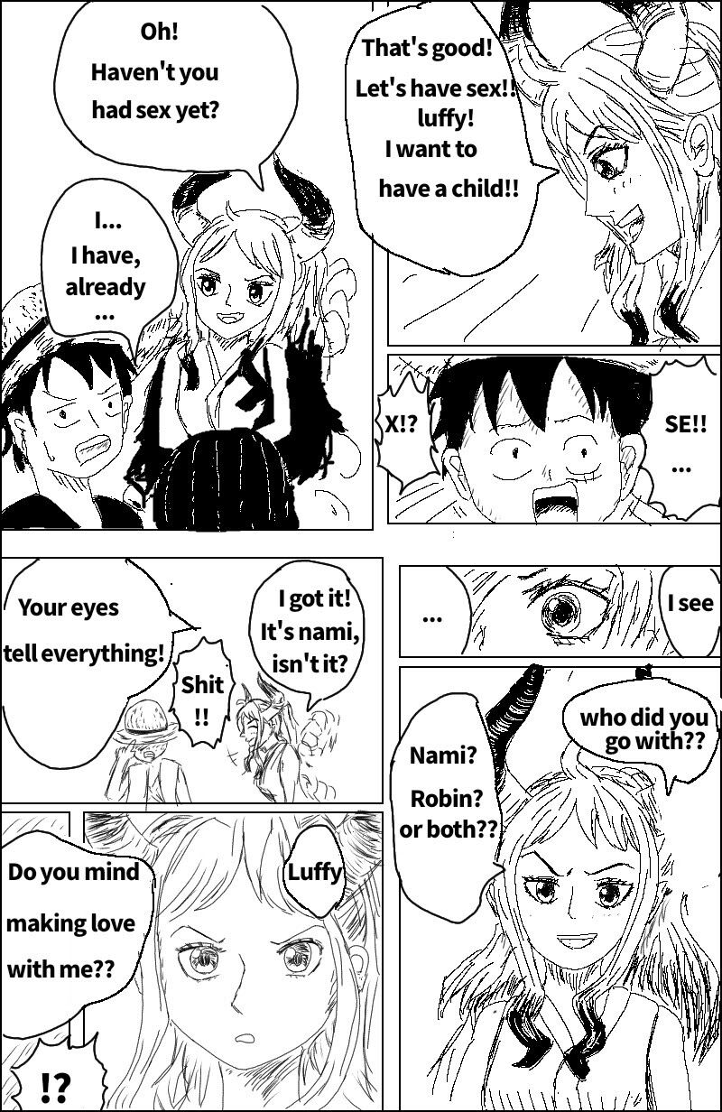 Luffy×Yamato page 2 full