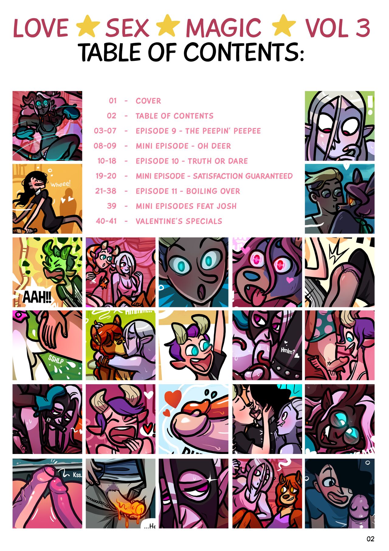 Elsewhere: Love⭑Sex⭑Magic page 2 full
