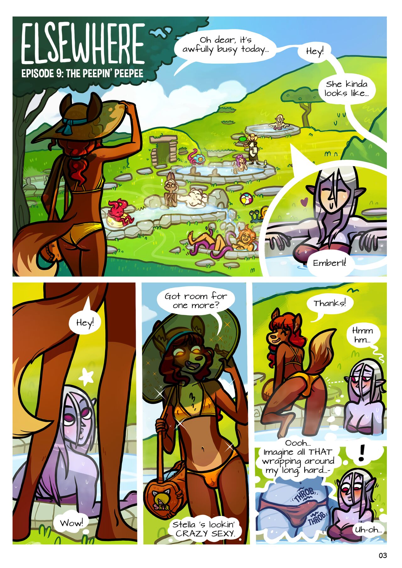 Elsewhere: Love⭑Sex⭑Magic page 3 full