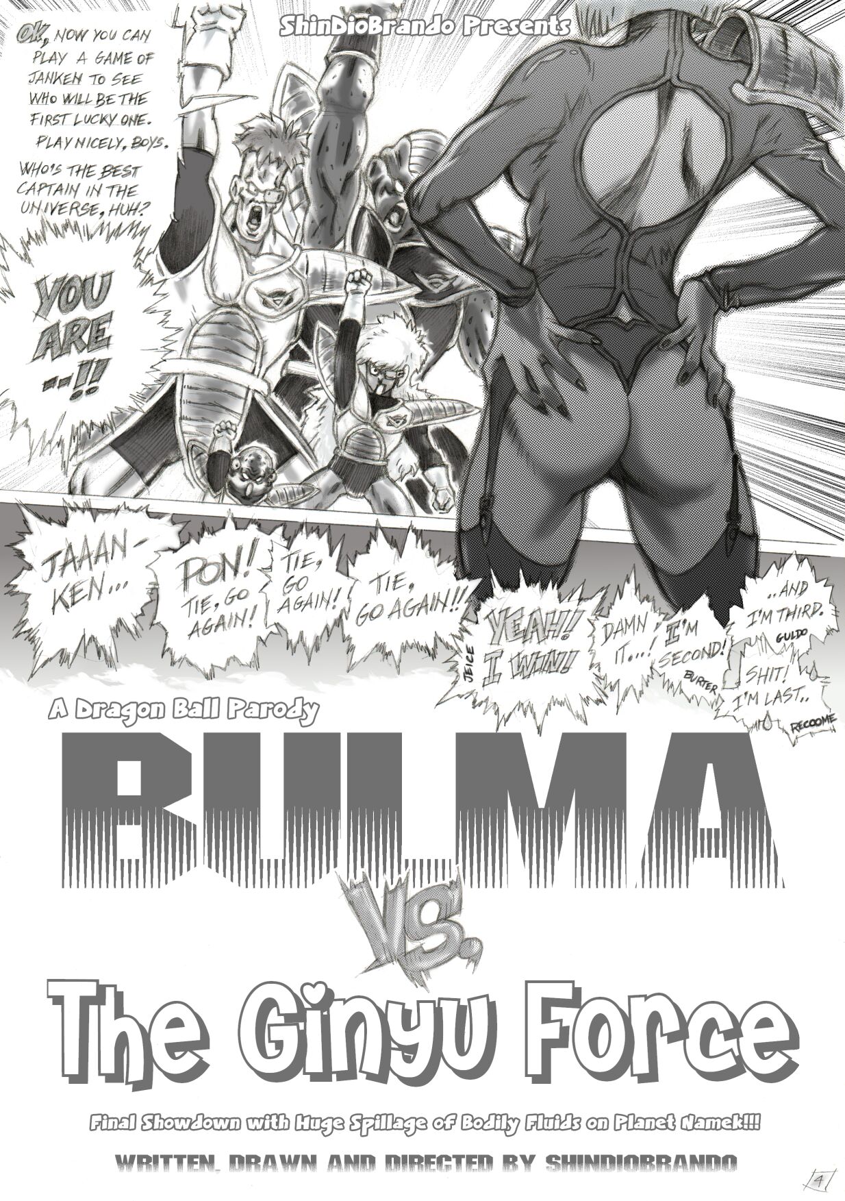 Bulma VS. The Ginyu Force page 5 full