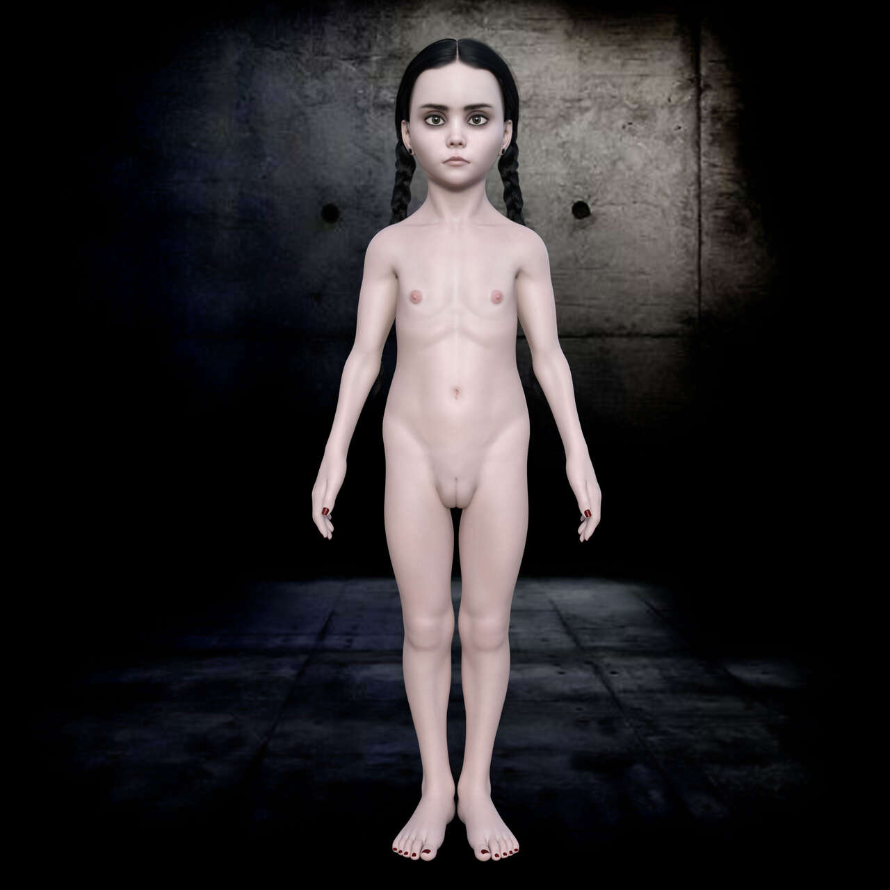 My Wednesday Addams 3D page 5 full