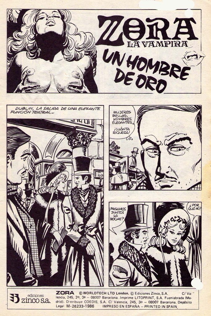 Zora la vampira n.2 - Un hombre de oro & Pies adorables page 2 full