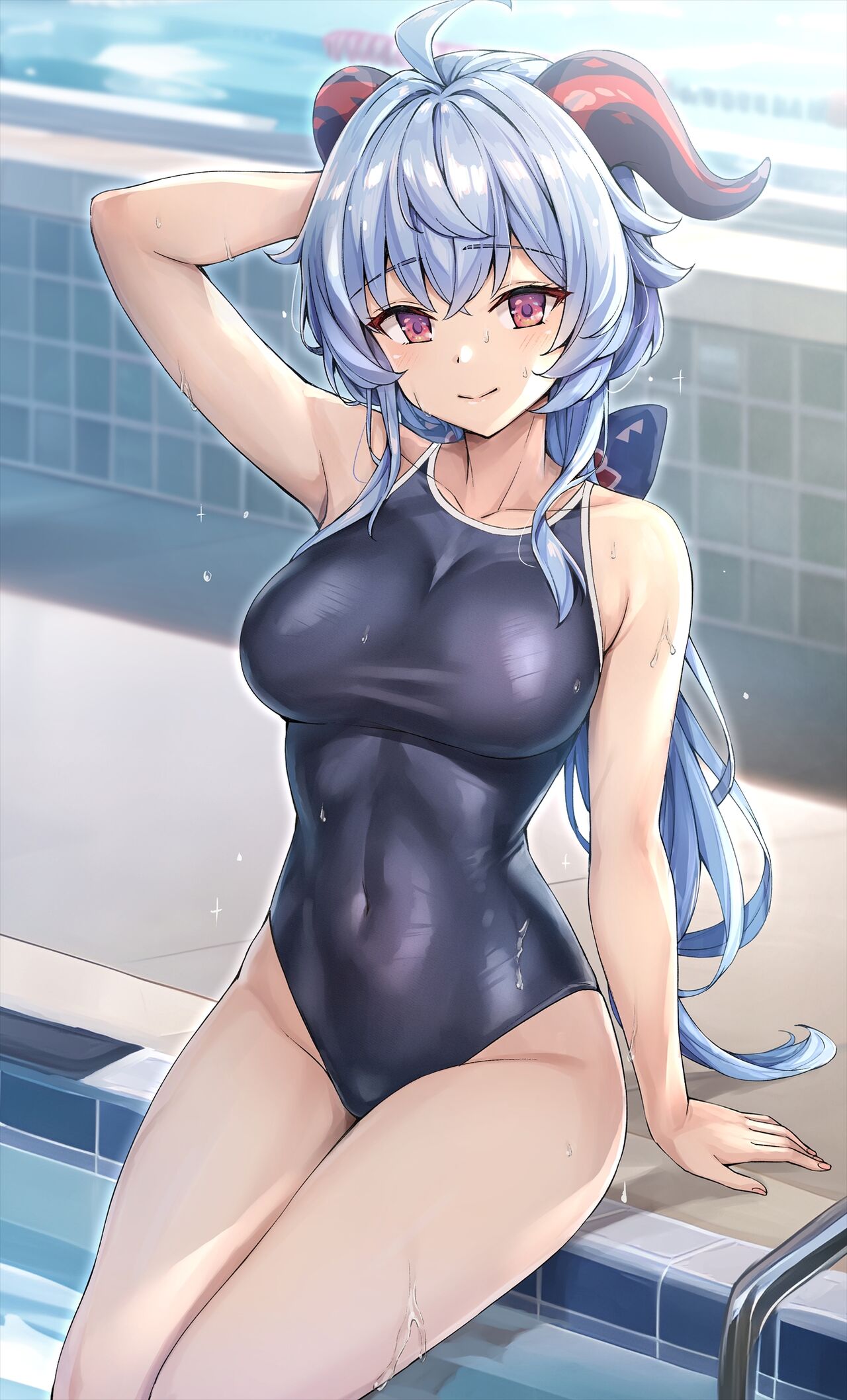 スク水タイツ甘雨 page 4 full