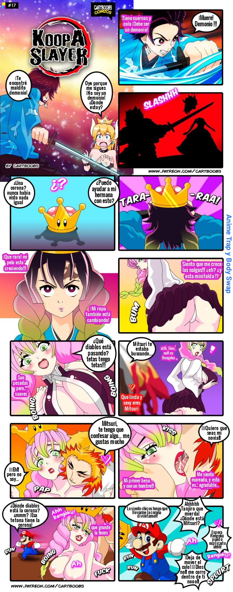 Koopa Slayer - Gender Bender ~ Español - Page 1 - IMHentai