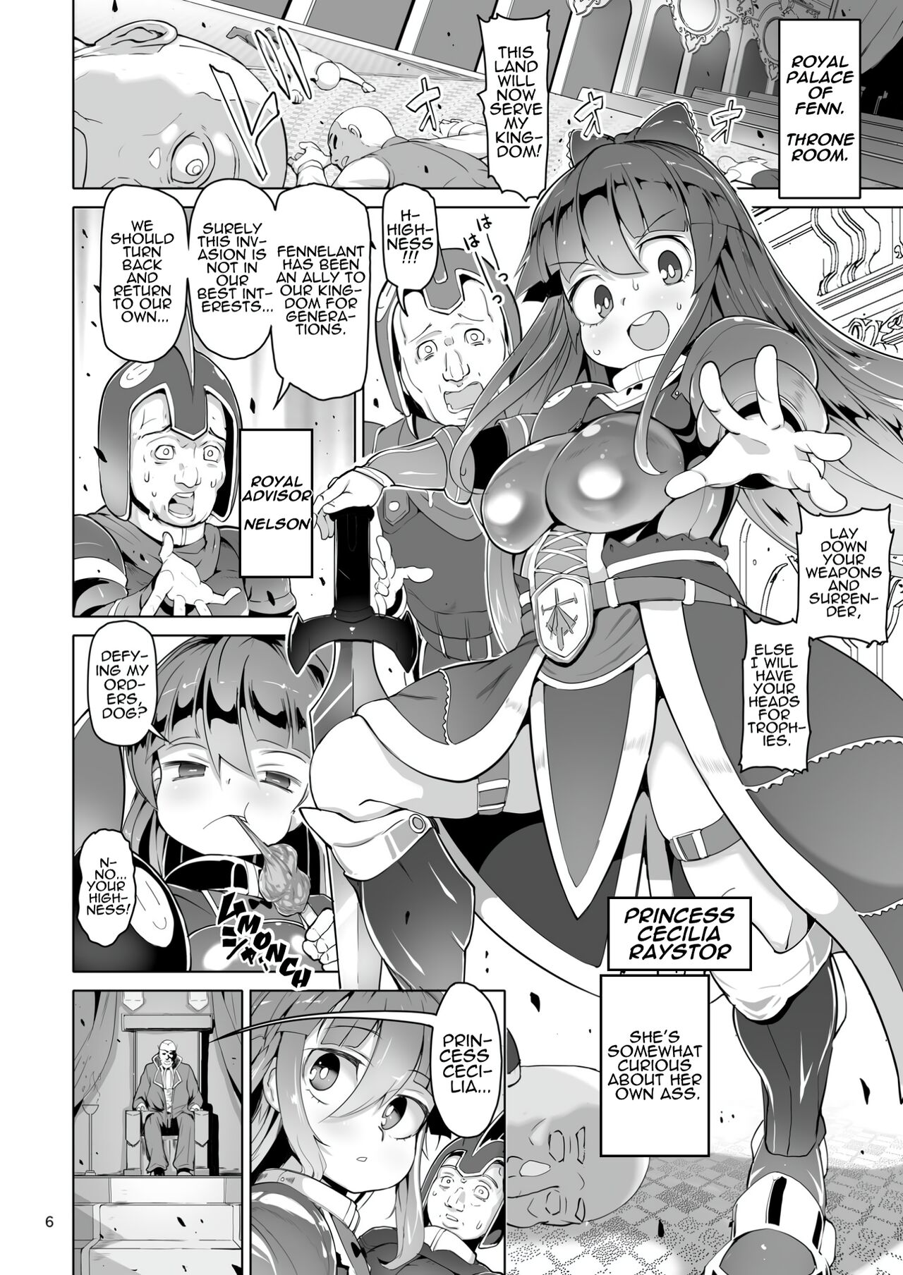 Oshiri Toushi Cecilia | Anal Warrior Cecila page 6 full