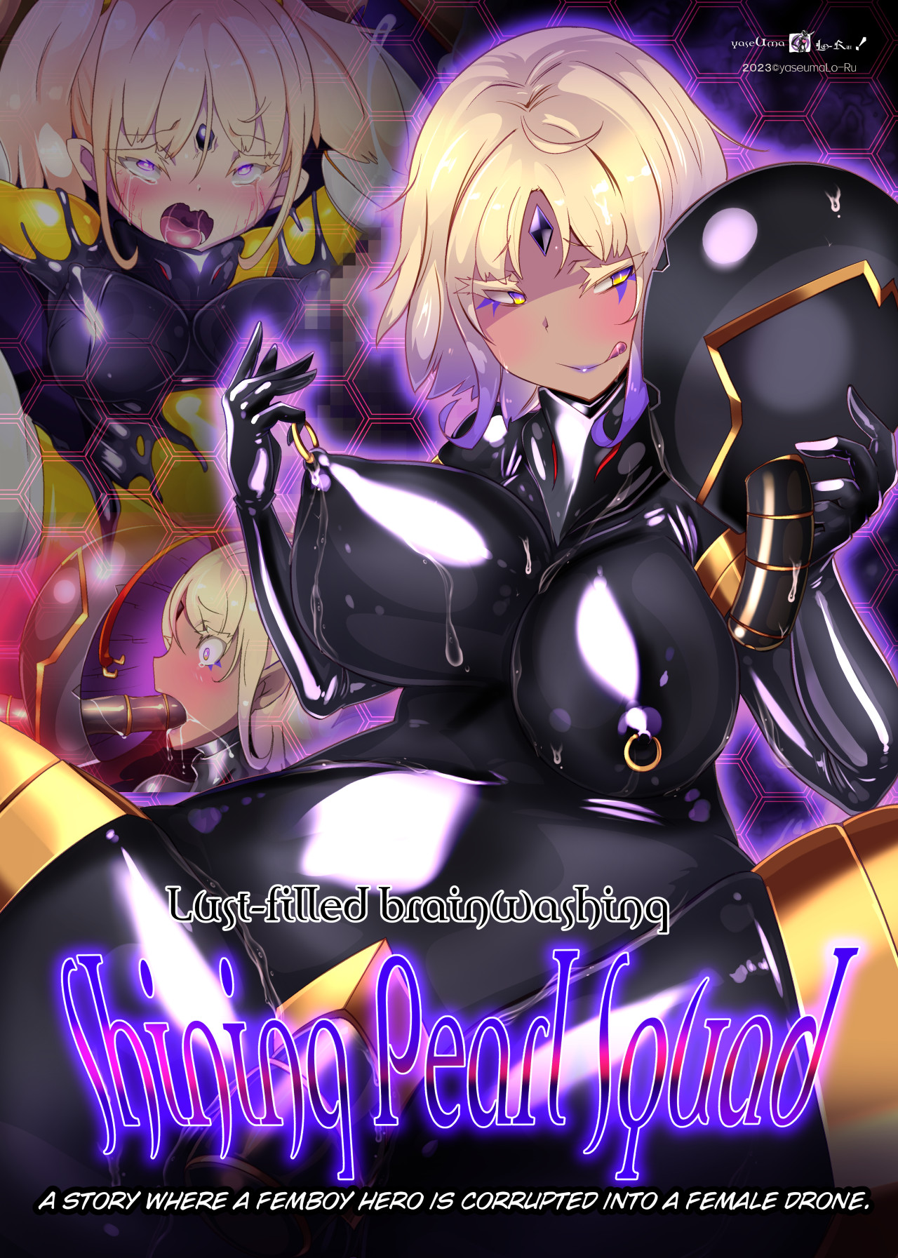 女装少年ヒーローのキミが女体化してモブ戦闘員に堕ちる漫画-邪淫TS洗脳トランス・モブ・セントーイン!- page 3 full