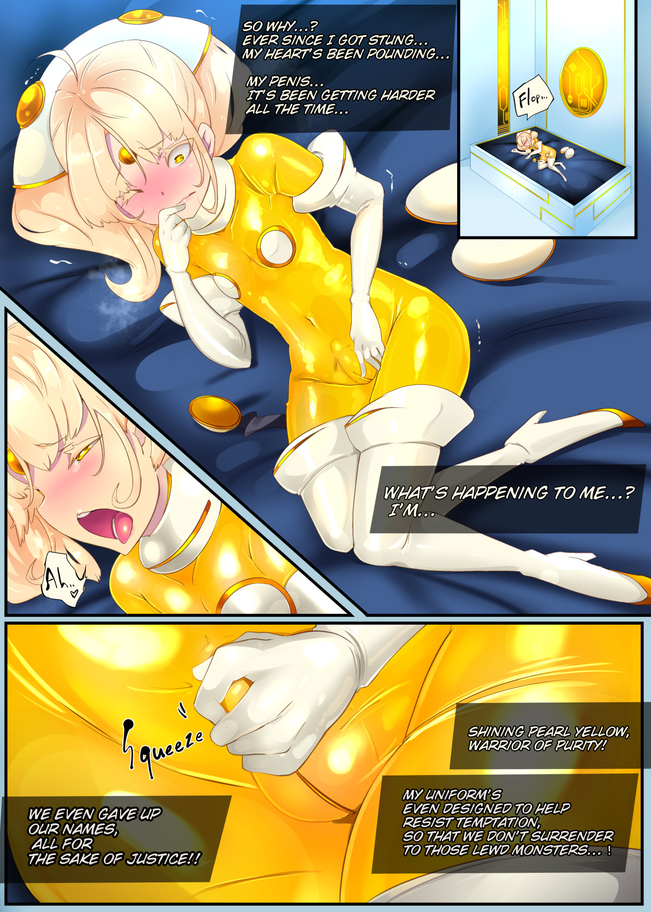 女装少年ヒーローのキミが女体化してモブ戦闘員に堕ちる漫画-邪淫TS洗脳トランス・モブ・セントーイン!- page 7 full