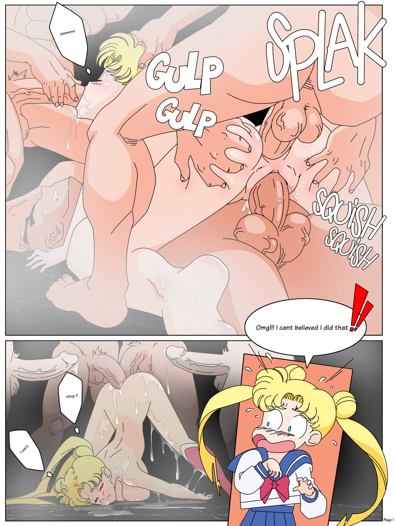 Sailor Moon Isekai Monogatari page 3 full