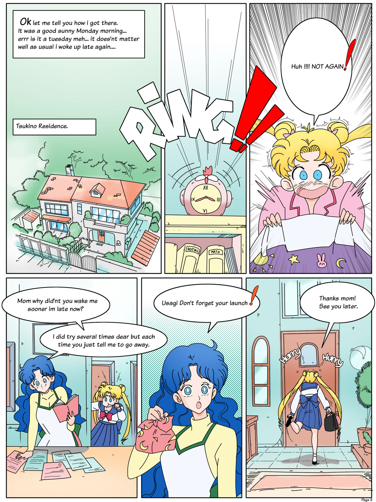 Sailor Moon Isekai Monogatari page 5 full