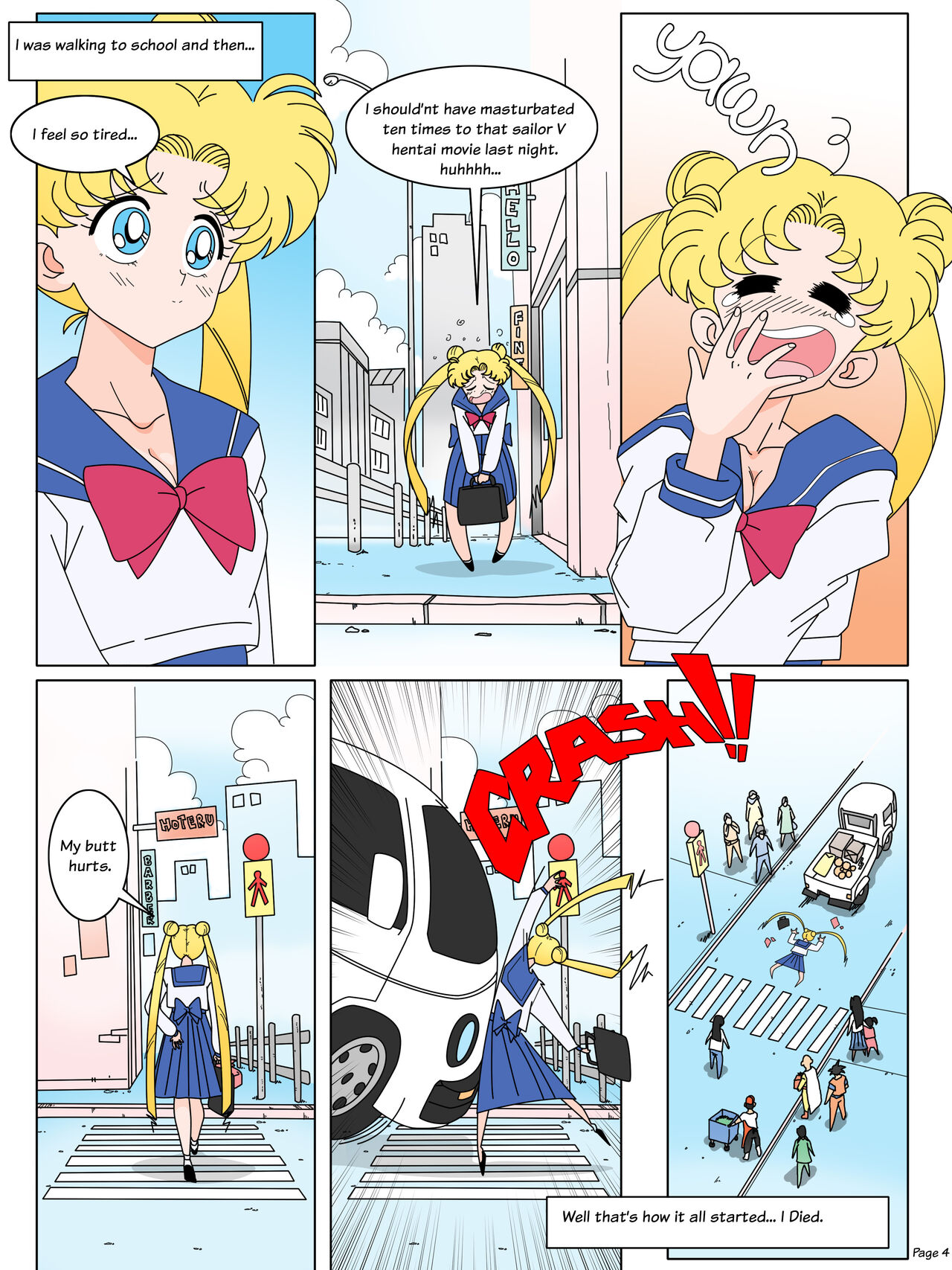 Sailor Moon Isekai Monogatari page 6 full