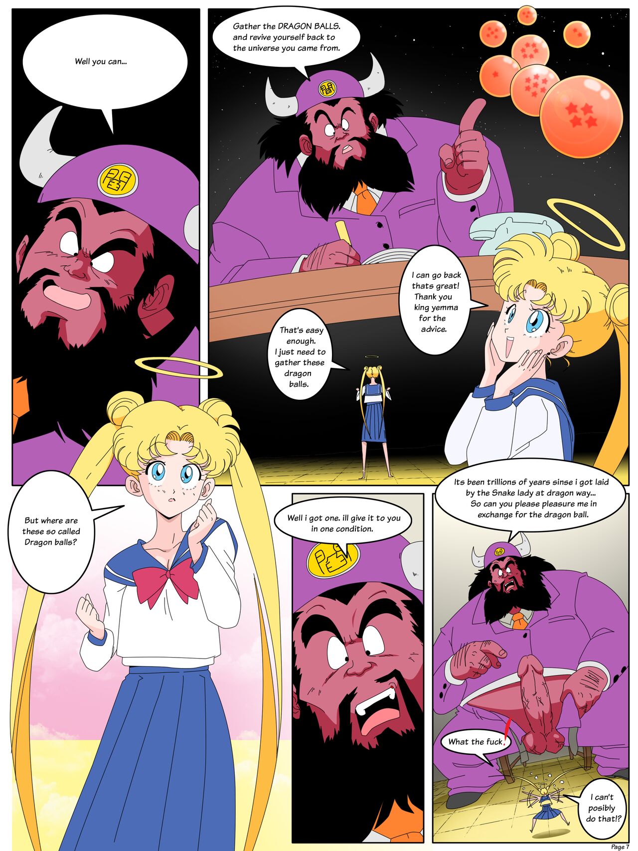 Sailor Moon Isekai Monogatari page 9 full