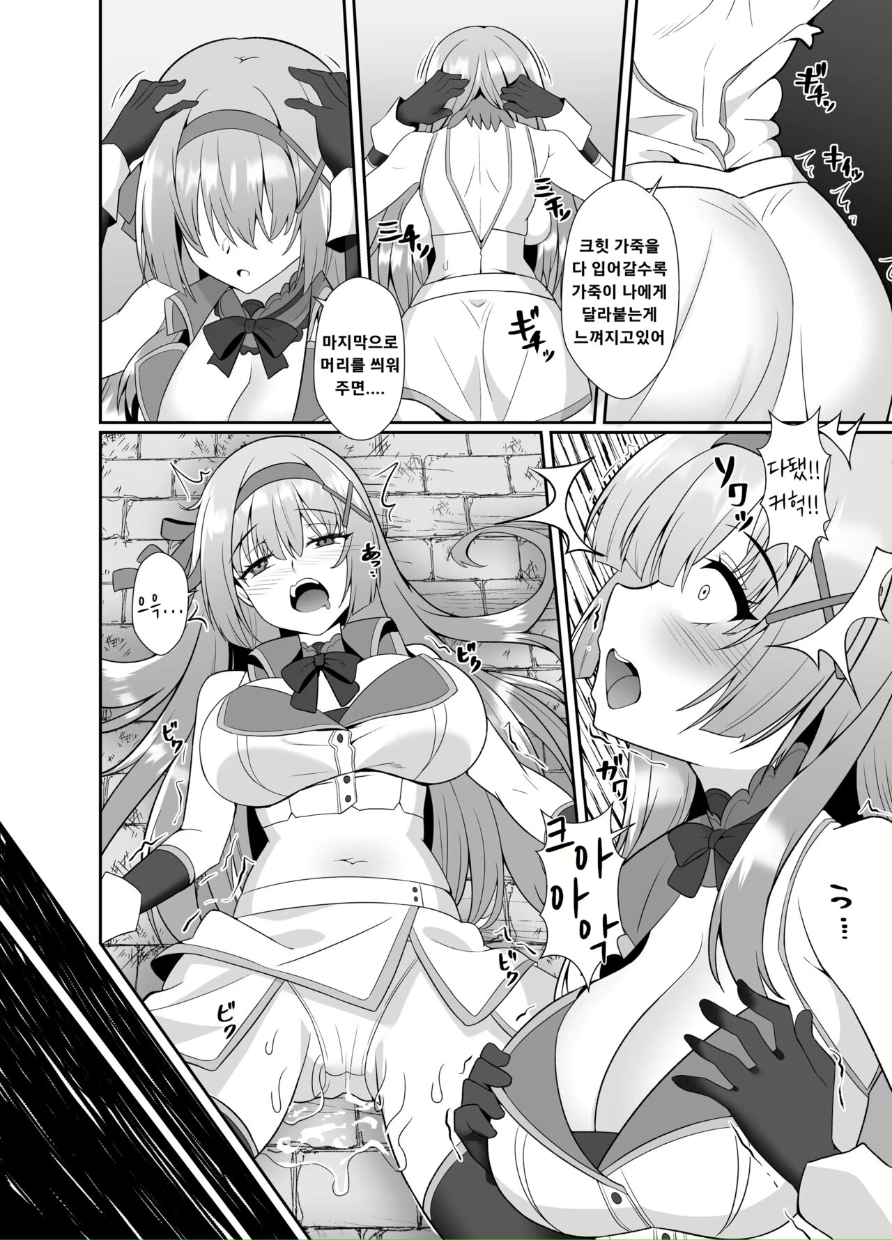 Hime-sama no Jinsei Itadakimasu -Kawa-ka Sarete Ossan ni Karada o Nottorarete Shimau Himekishi Monogatari- | 공주님 인생 잘 먹겠습니다 -가죽화된 아저씨는 몸을 빼앗기고 마는 공주기사 이야기- page 10 full