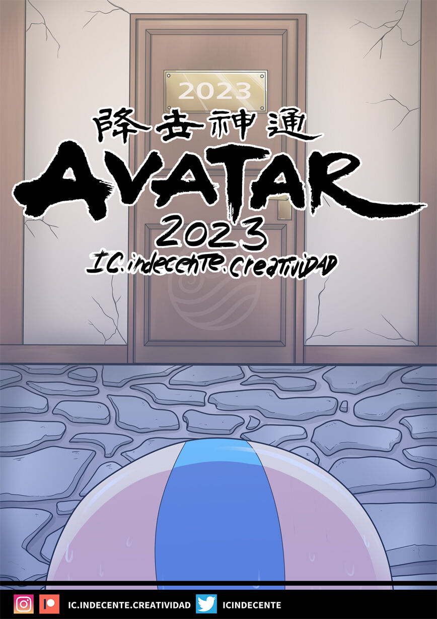 Avatar Aang 2023 page 1 full