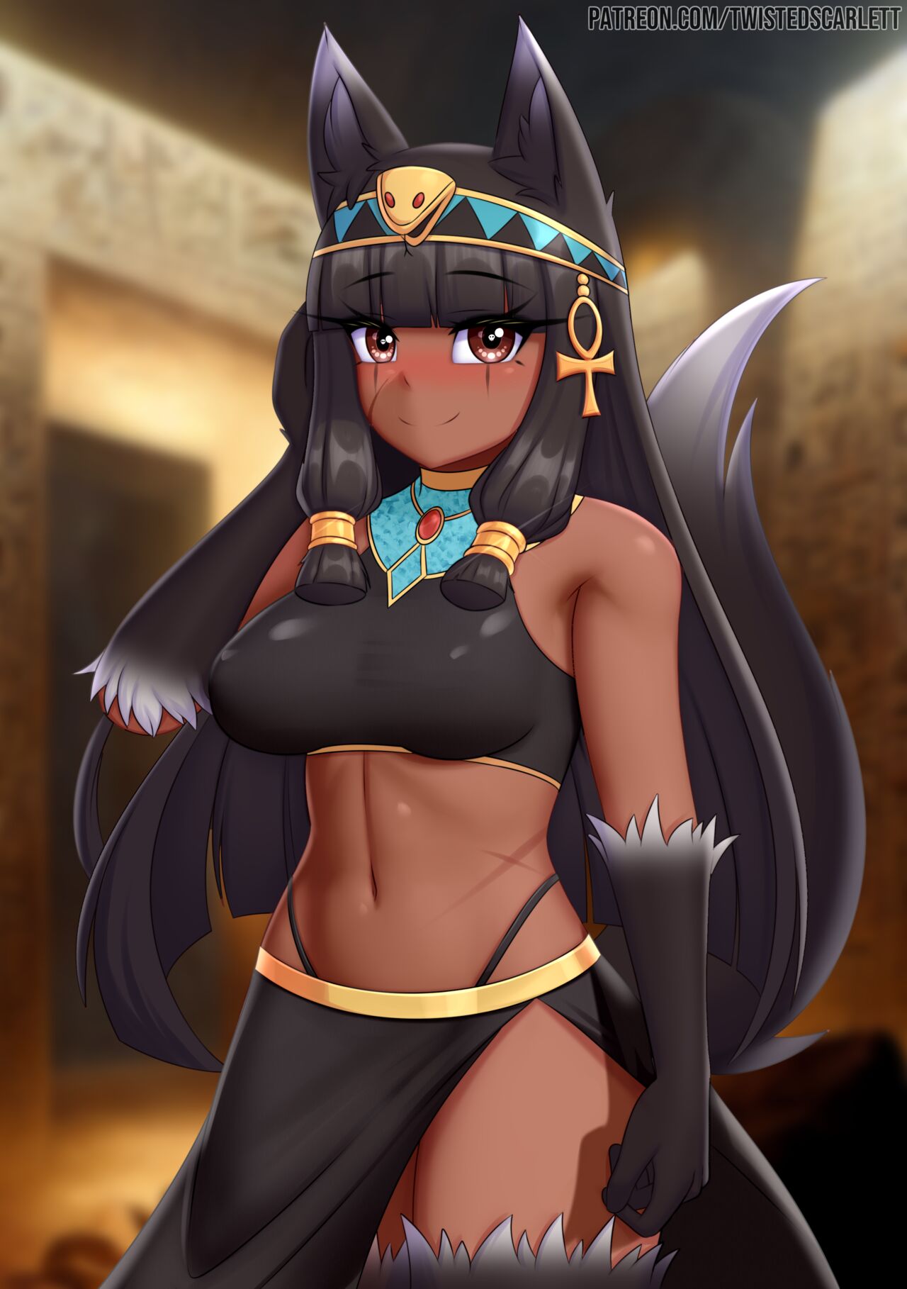 Artist_TwistedScarlett60_Anubis-Monster_Girl_1,000 page 1 full
