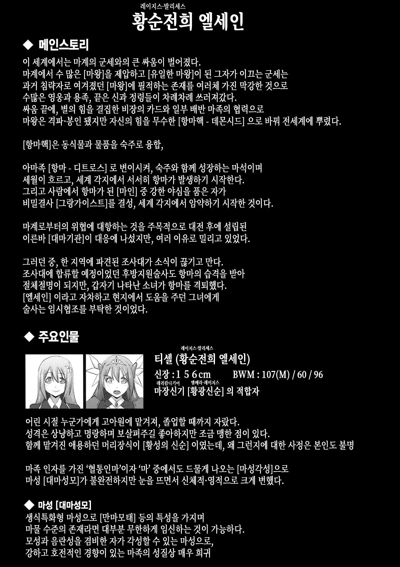 Koujun Senhime Elsain VANQUISHED SHIELD 3 | 황순전희 엘세인 "부서져버린 사람들의 방패 3" page 3 full