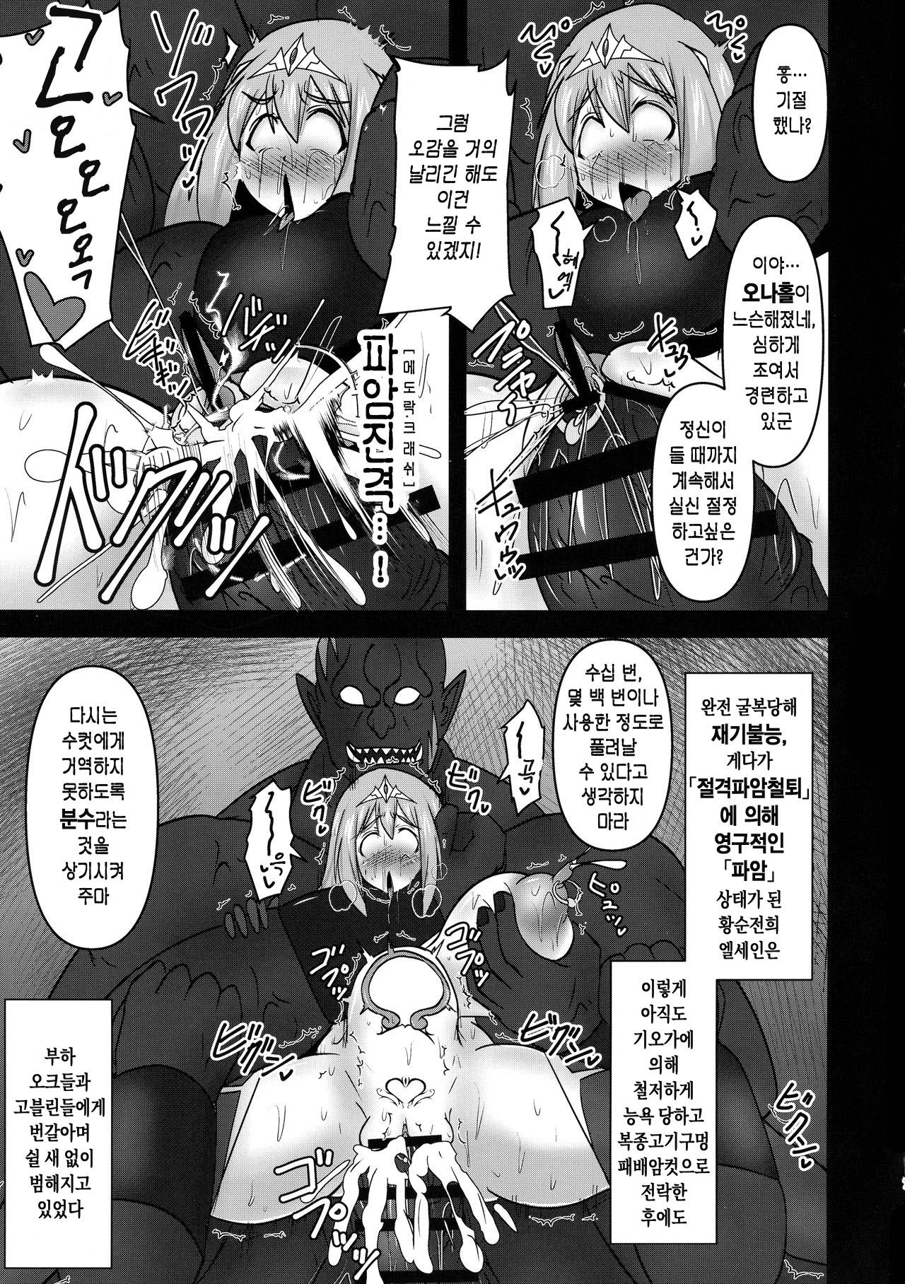 Koujun Senhime Elsain VANQUISHED SHIELD 3 | 황순전희 엘세인 "부서져버린 사람들의 방패 3" page 7 full