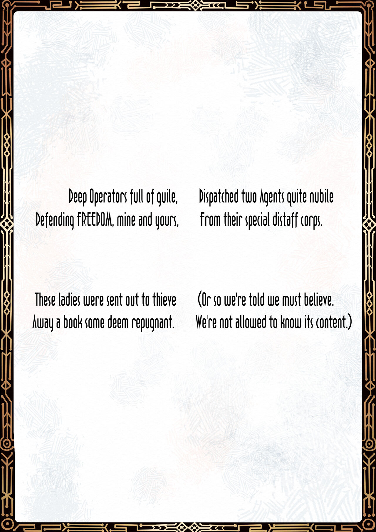 The Third Agent page 1 full