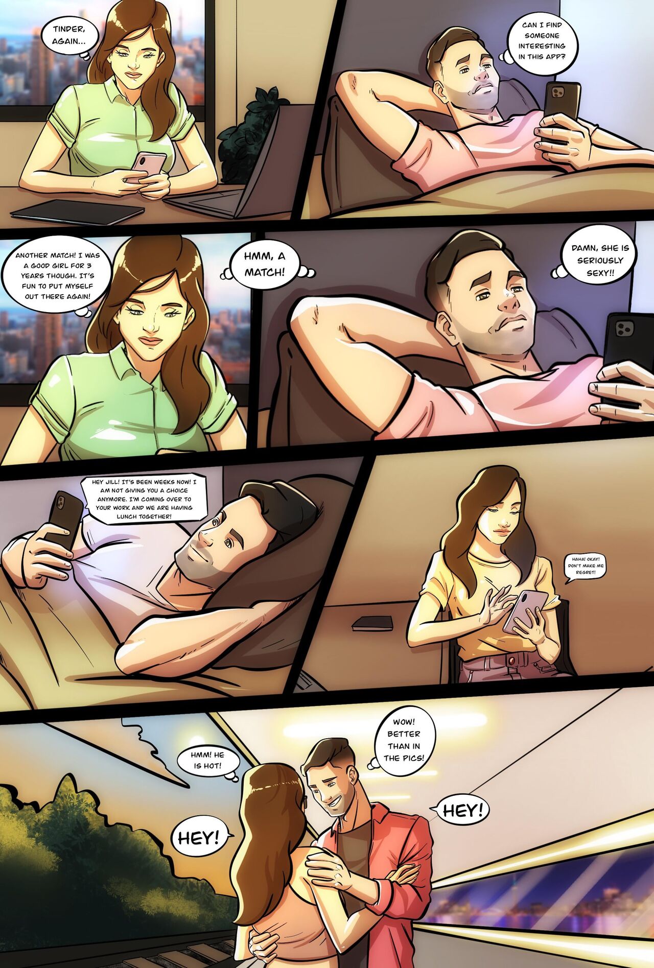 First Time With Our Bull page 2 full