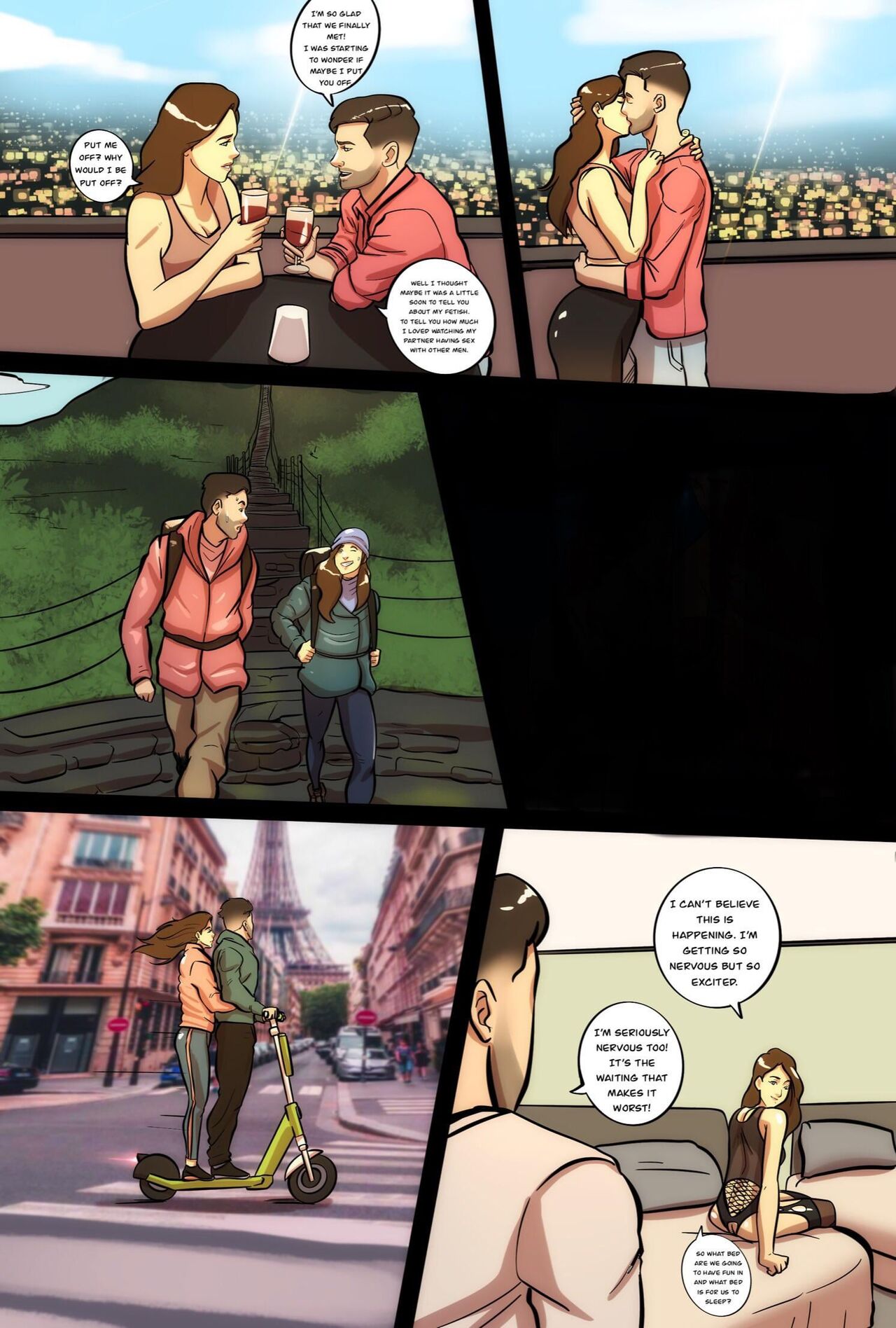 First Time With Our Bull page 3 full