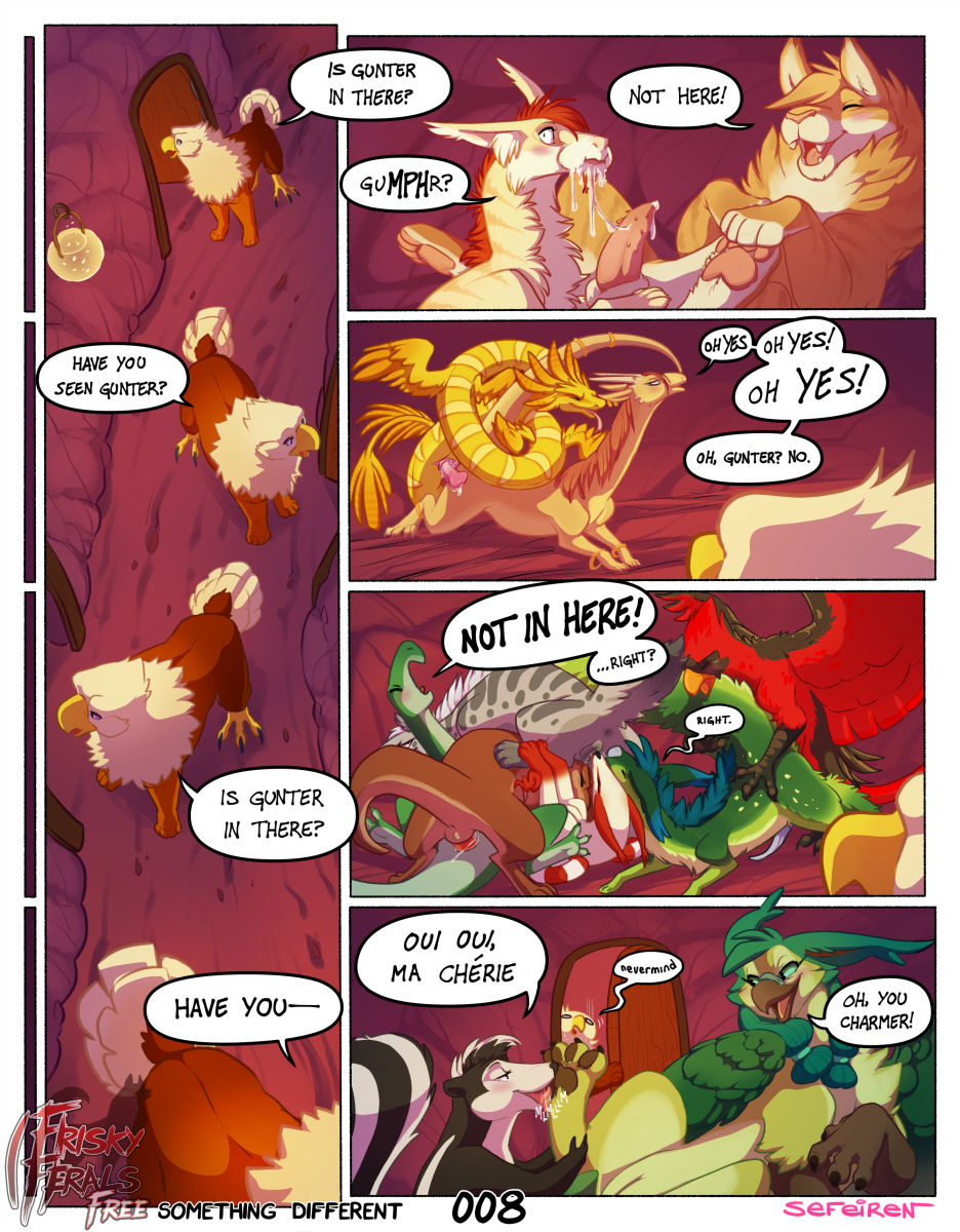Frisky Ferals - Something Different page 9 full