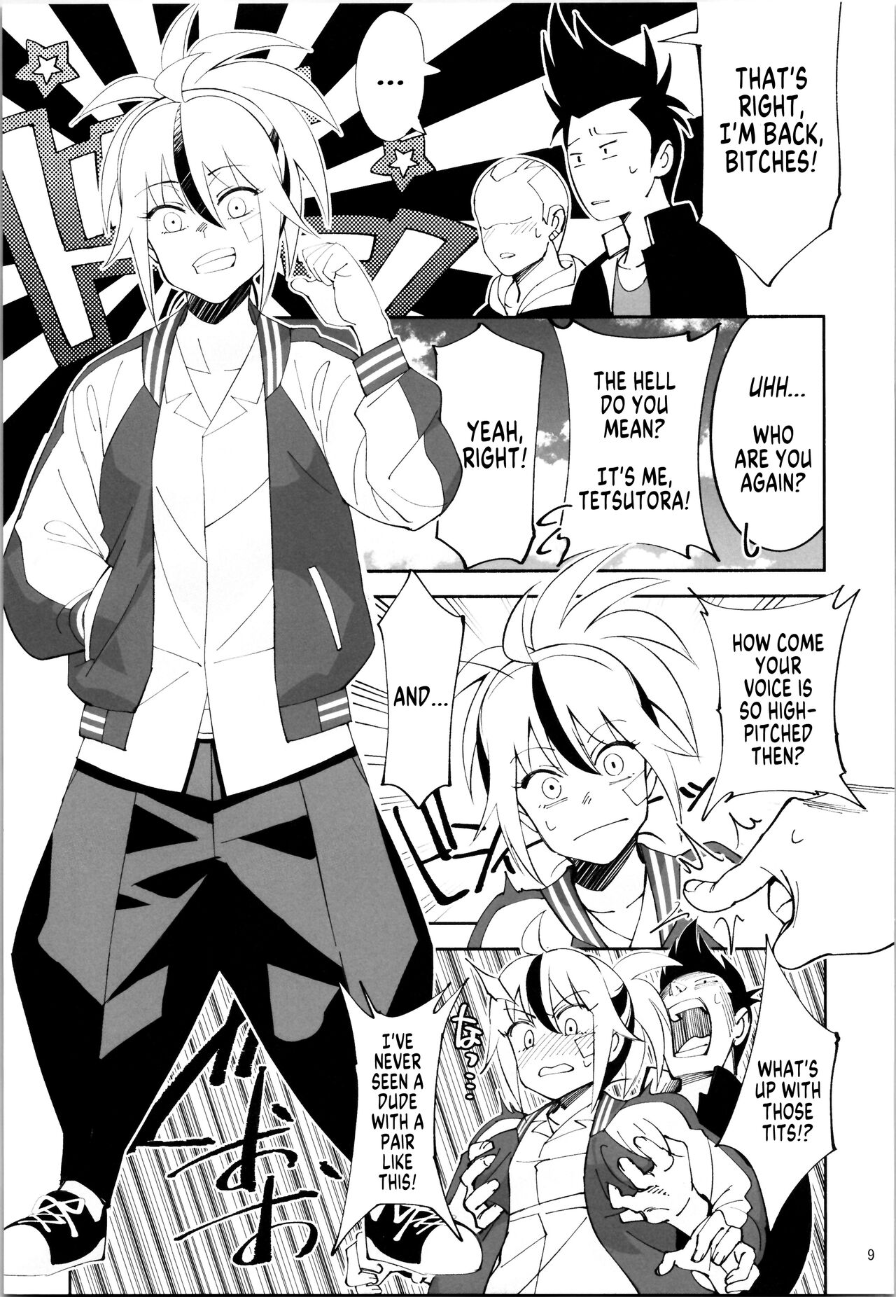 TS? NTR? Joutou da Kora! | TS? NTR? Imma Kick Your Ass! page 7 full