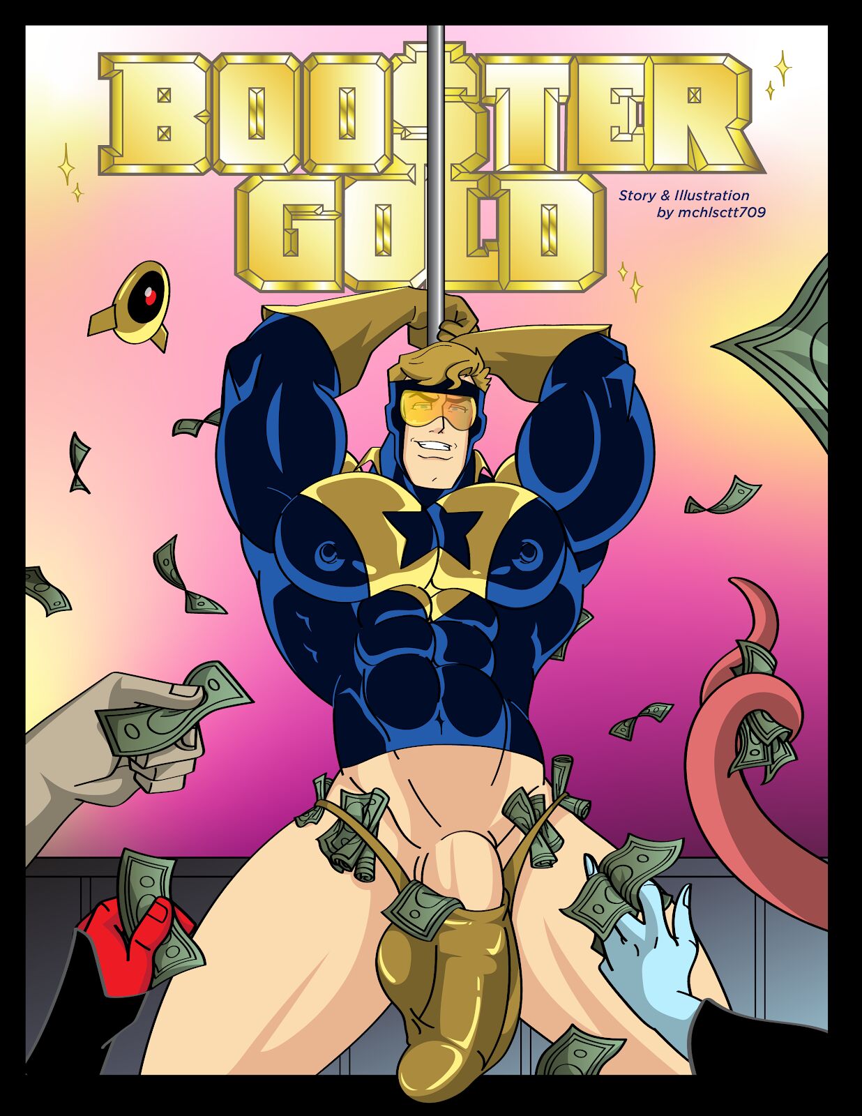 Booster Gold Comic Ch. 1 page 1 full