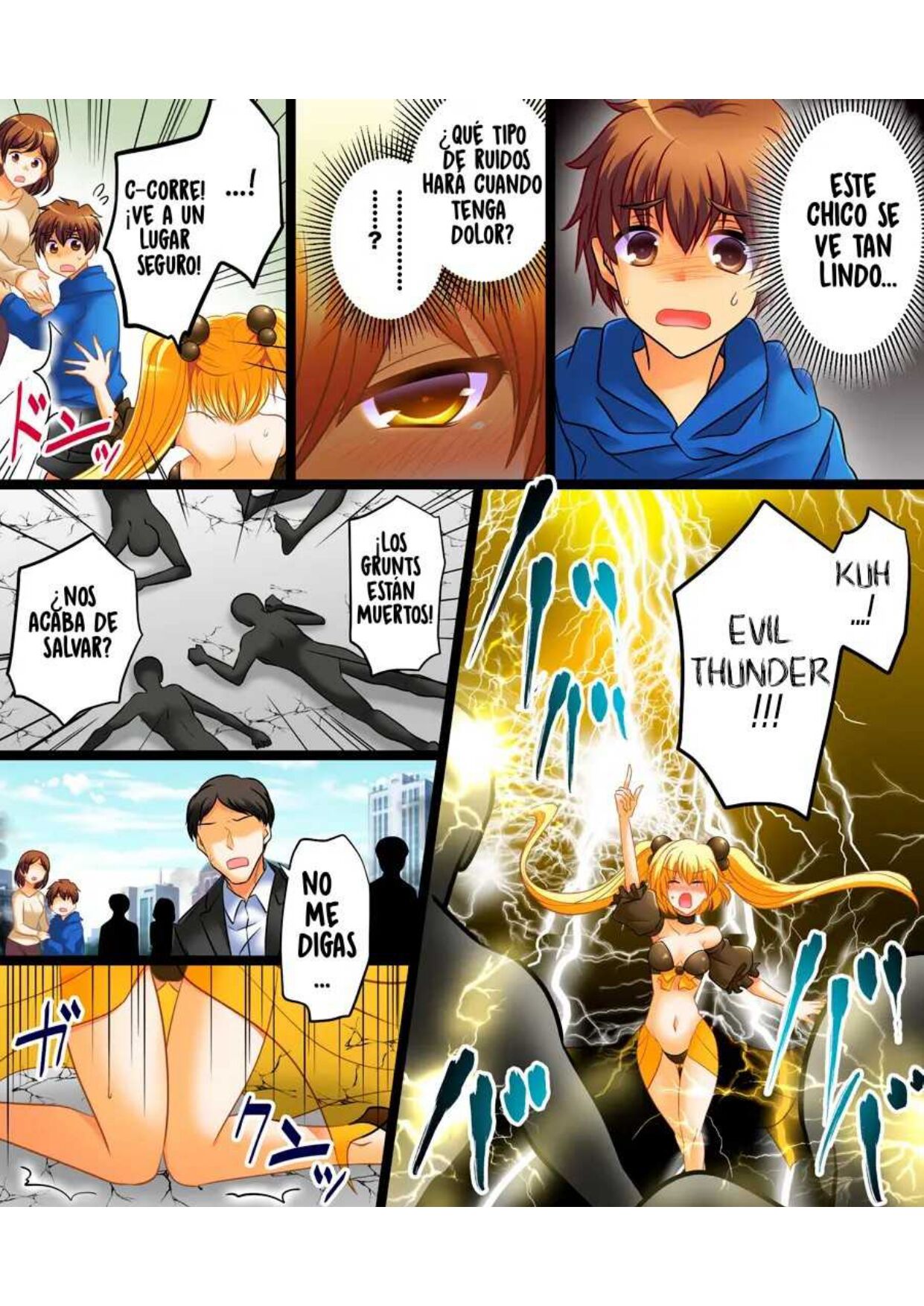 Seigi no Jinrai Thunder Crow ~Aku no Shimai no Imouto e to Ochiru Hero~ page 6 full