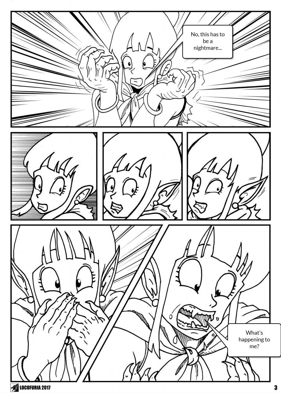 Lycanball with dialogue page 3 full