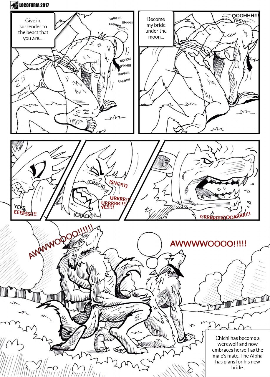Lycanball with dialogue page 6 full