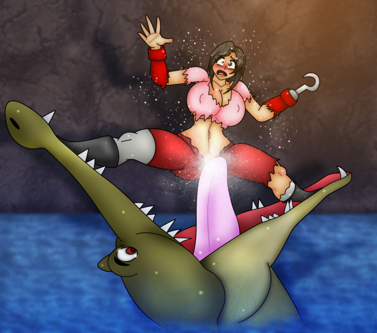 Female!Captain Hook ENF/EUF artworks by Malphasbcs page 1 full