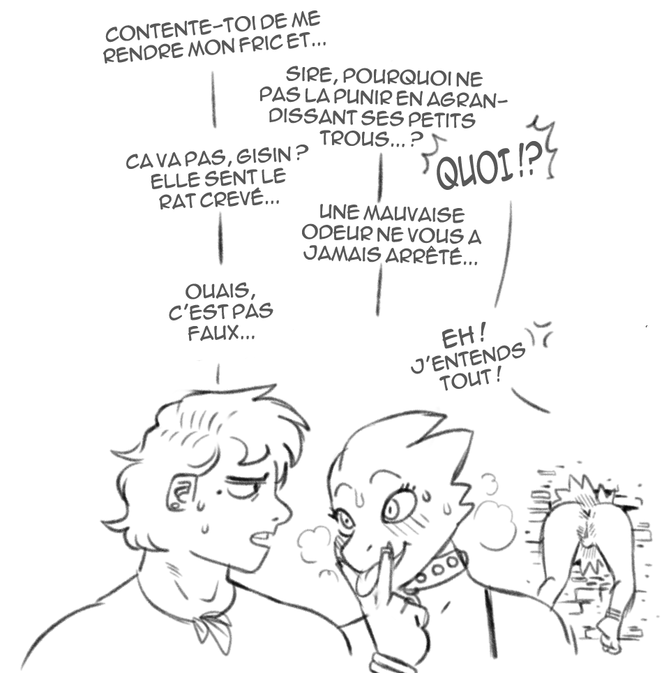 The party traps a goblin thief | Le Trou de la gobeline page 4 full