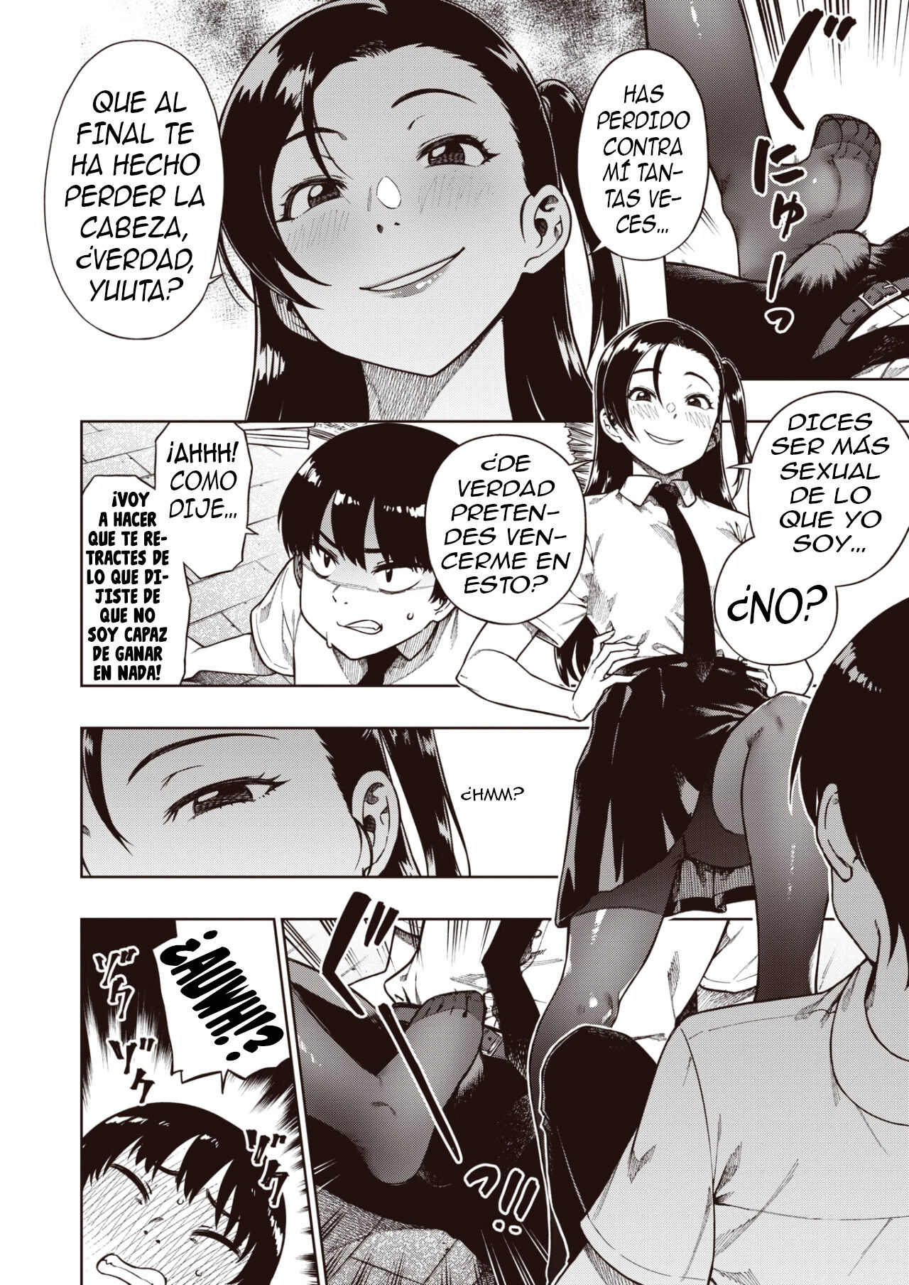 Kimi ni Makenai Shoubu - The Unbeatable Battle | La Batalla Imbatible page 4 full