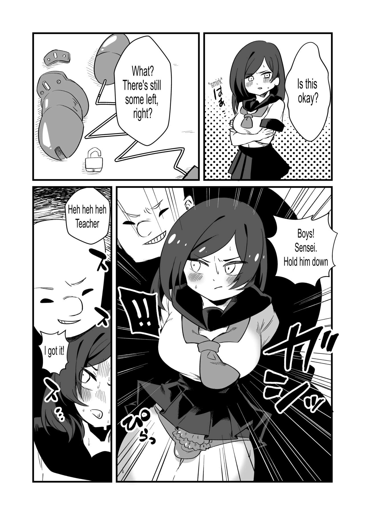 Kyousei Josou Dansei Kyoushi | Forced Transvestite Male Teacher page 6 full