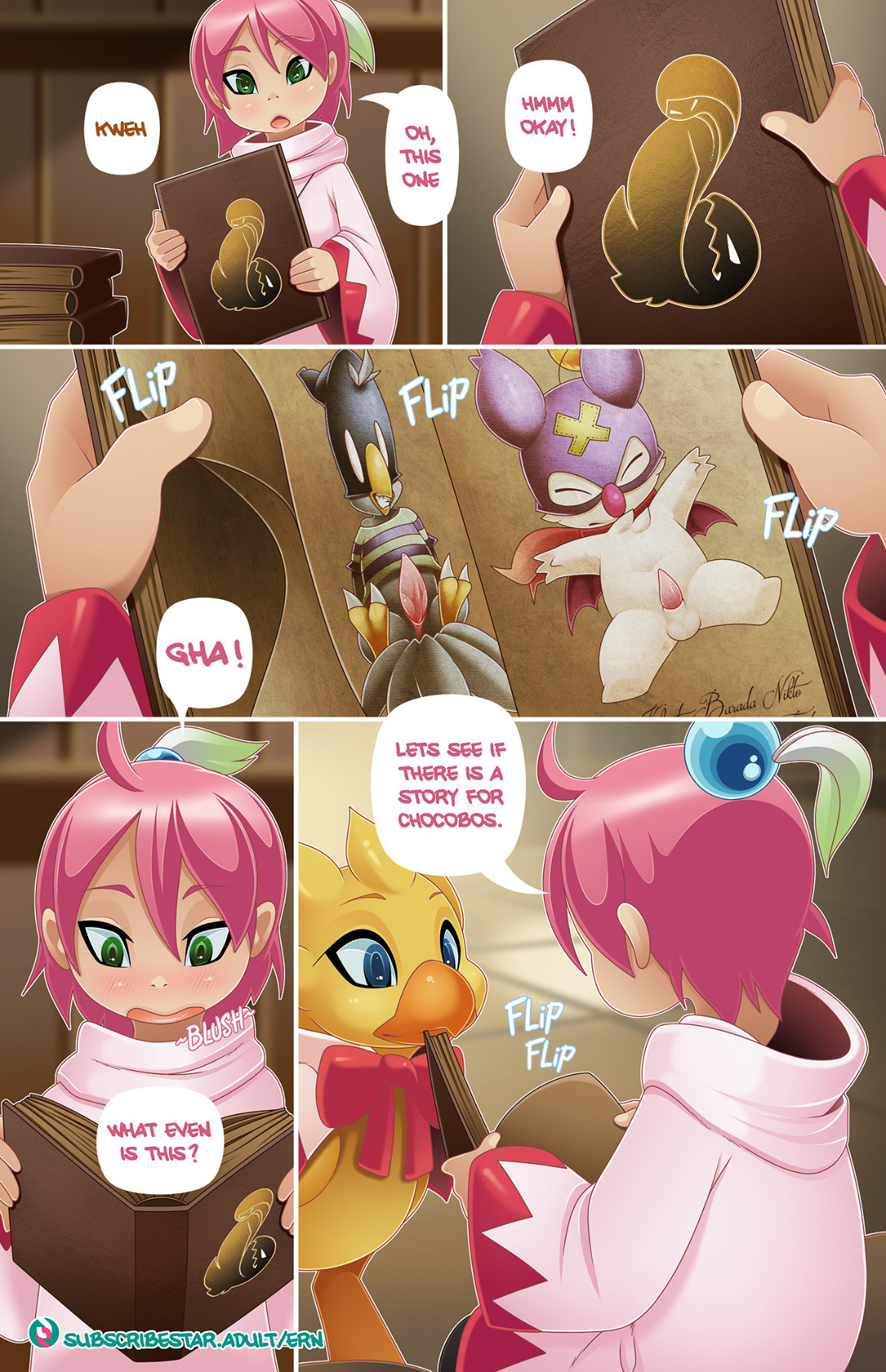 Chocobo Fables page 3 full