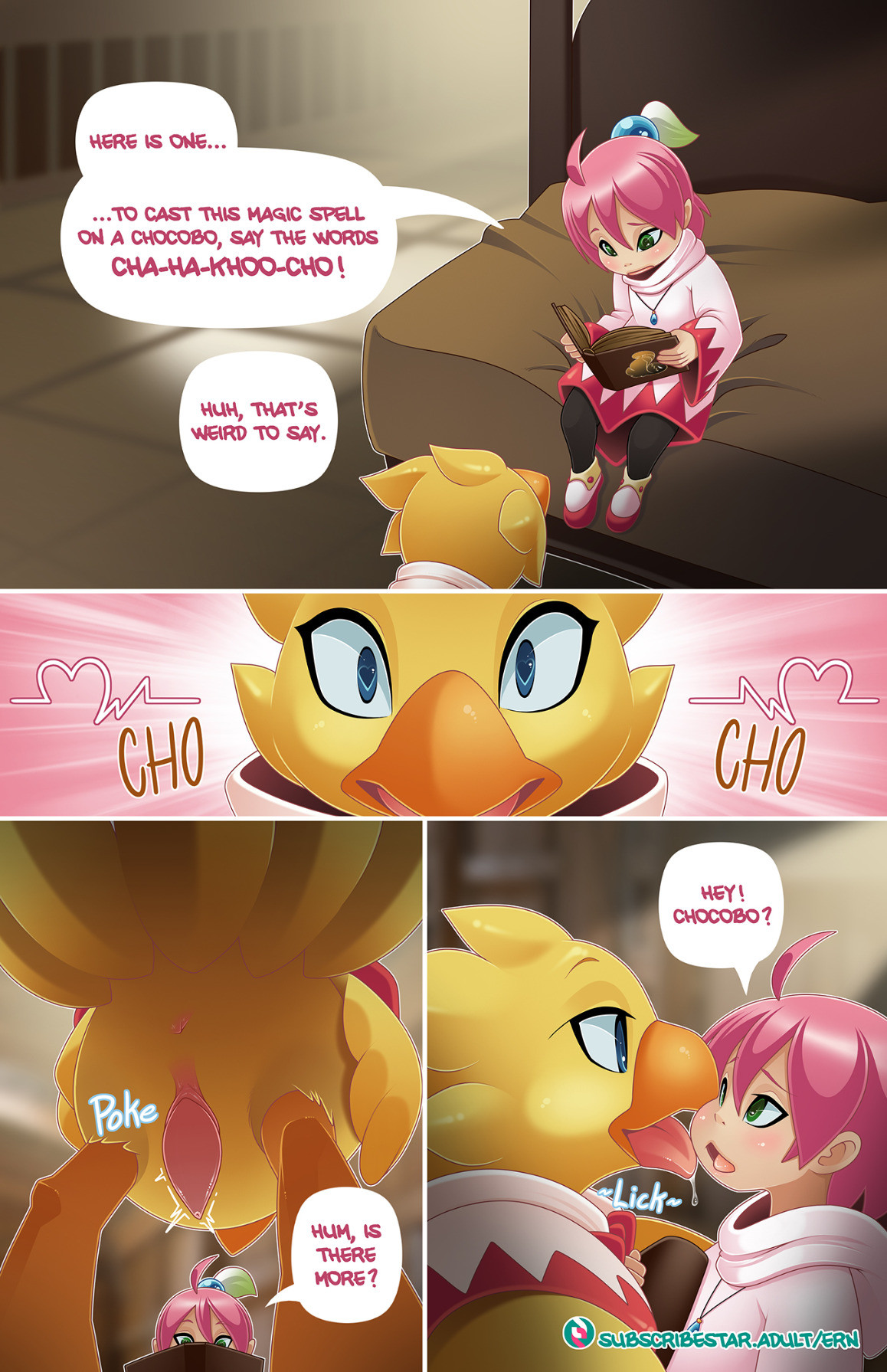 Chocobo Fables page 4 full