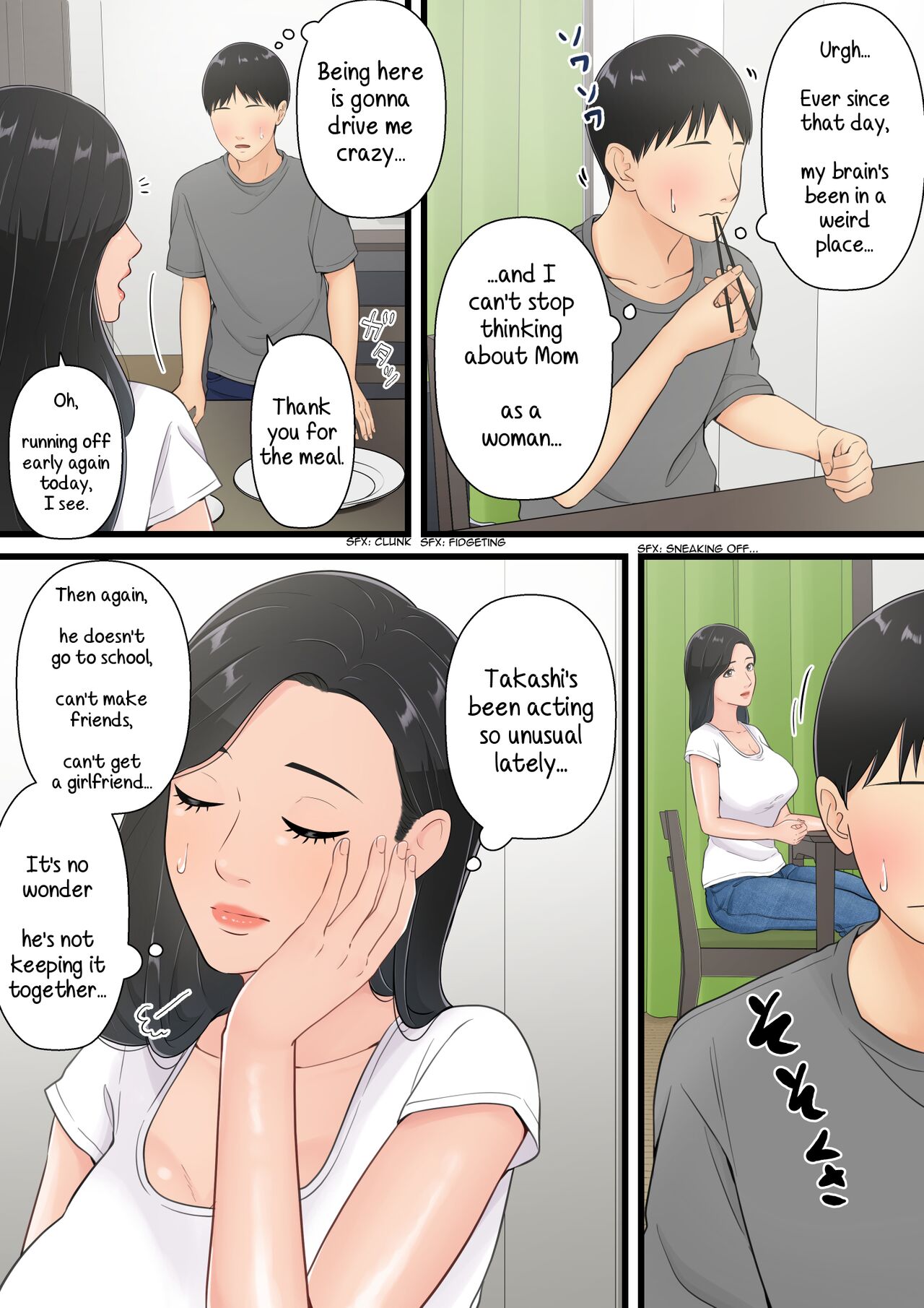 Matomo na Hahaoya ga Musuko no Chinpo ni Ochiru made | When a Good Mom Succumbs to Her Son's Cock page 9 full