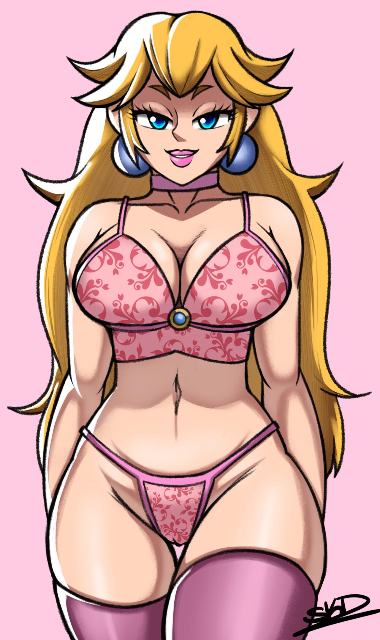 Lingerie Mario girls page 1 full