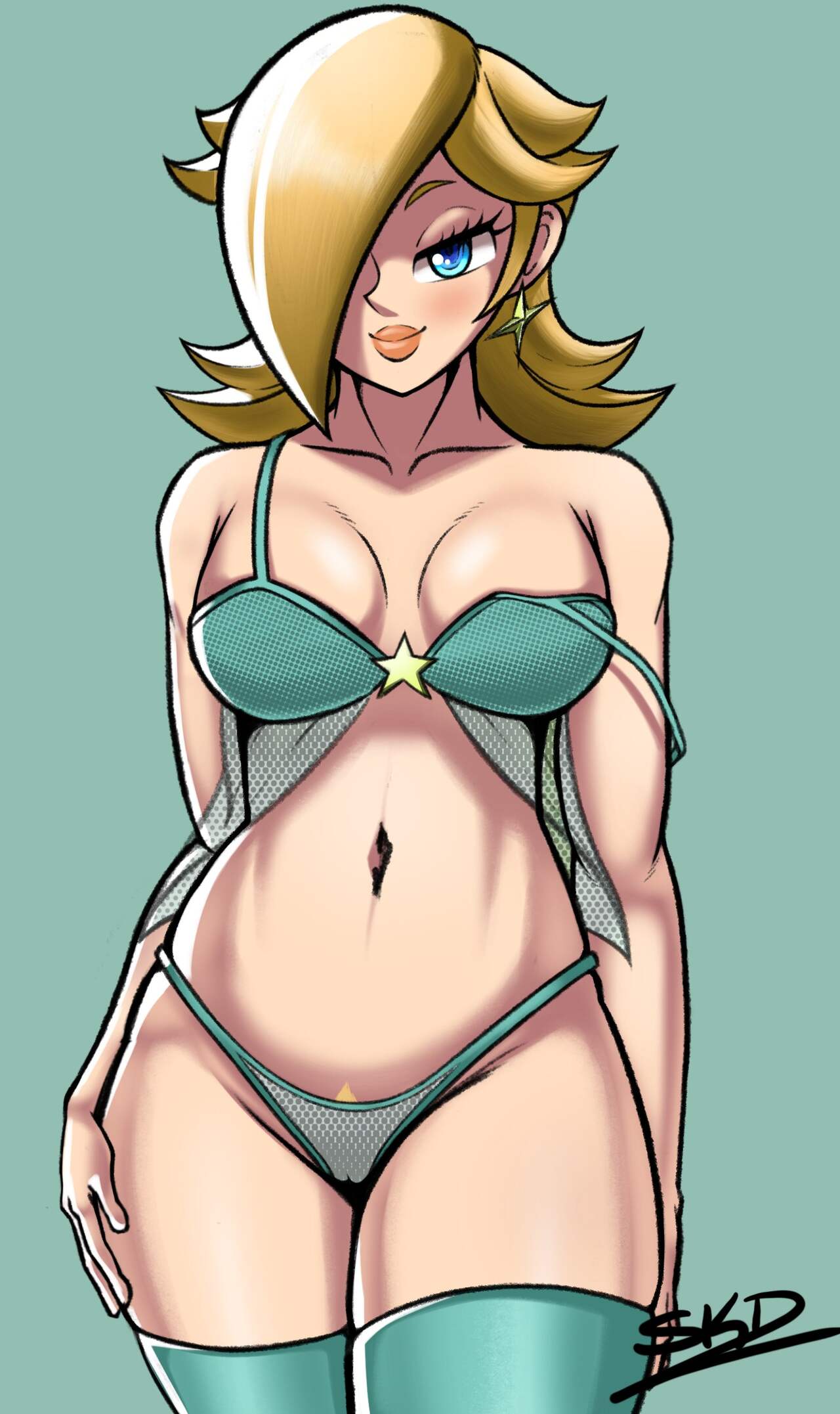 Lingerie Mario girls page 7 full