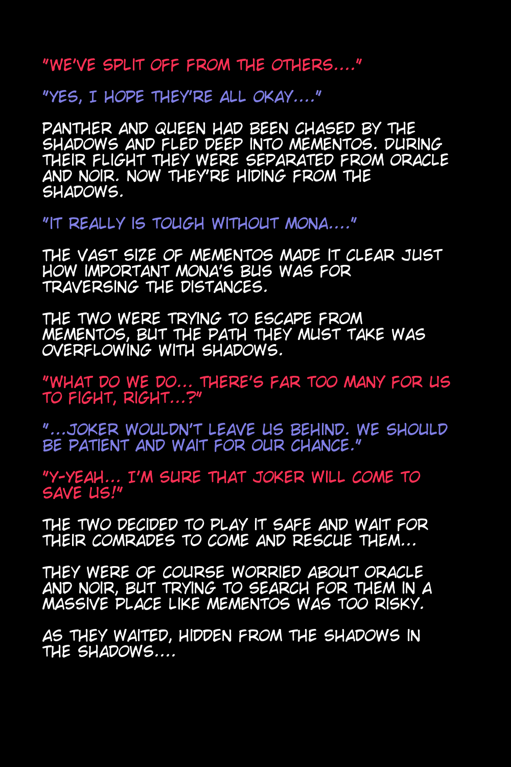 Phantom Thieves and Fellows Lewdified!? Chapter 2 and 4 page 2 full