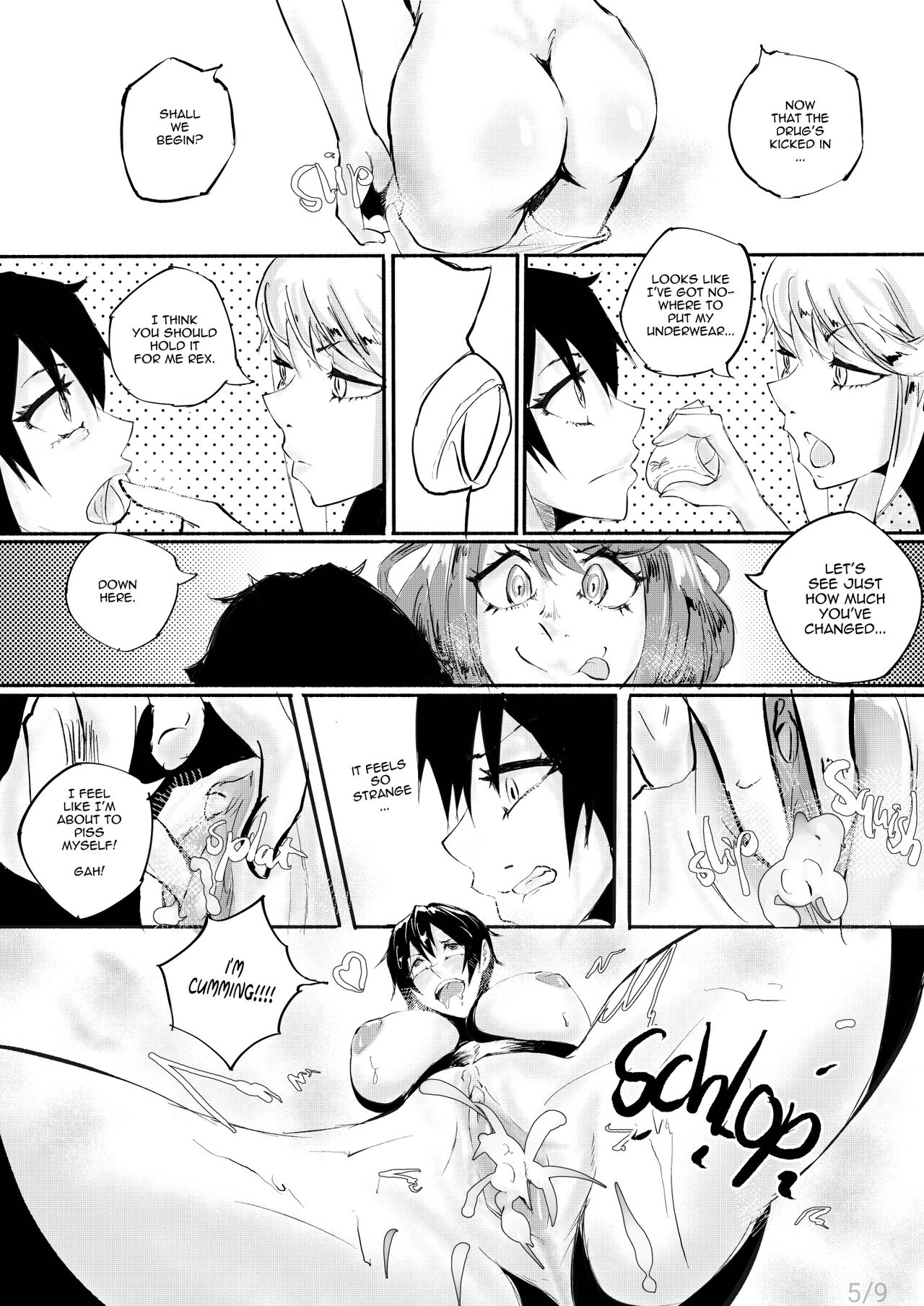 Xenoblade 2 gender transformation Manga page 5 full