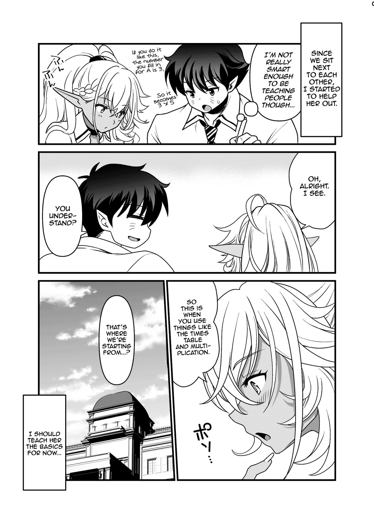 Seiyoku Ousei na Ajin Senyou Gakkyuu ni Danshi page 10 full