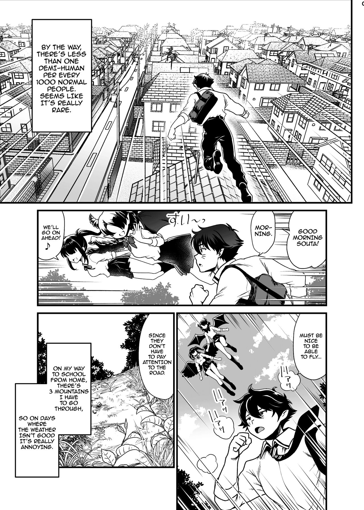 Seiyoku Ousei na Ajin Senyou Gakkyuu ni Danshi page 6 full